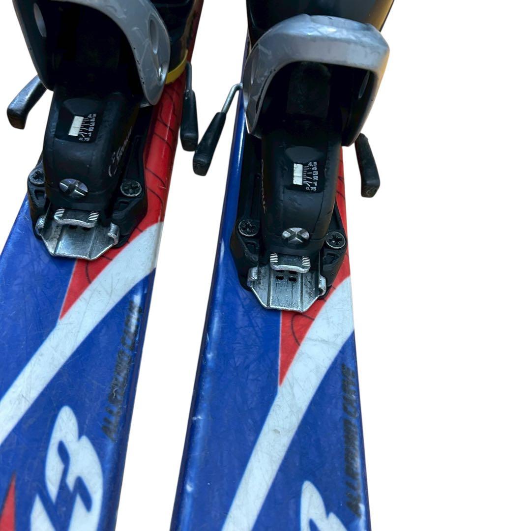 ⑩ジュニアスキー3点セット 板120cm/靴22cm/ストック 子供用フルセット