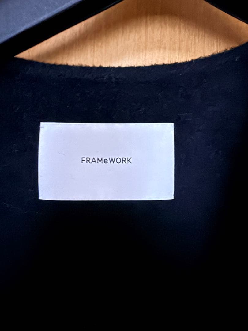 フレームワーク　ハミルトンリバークルーネックコート