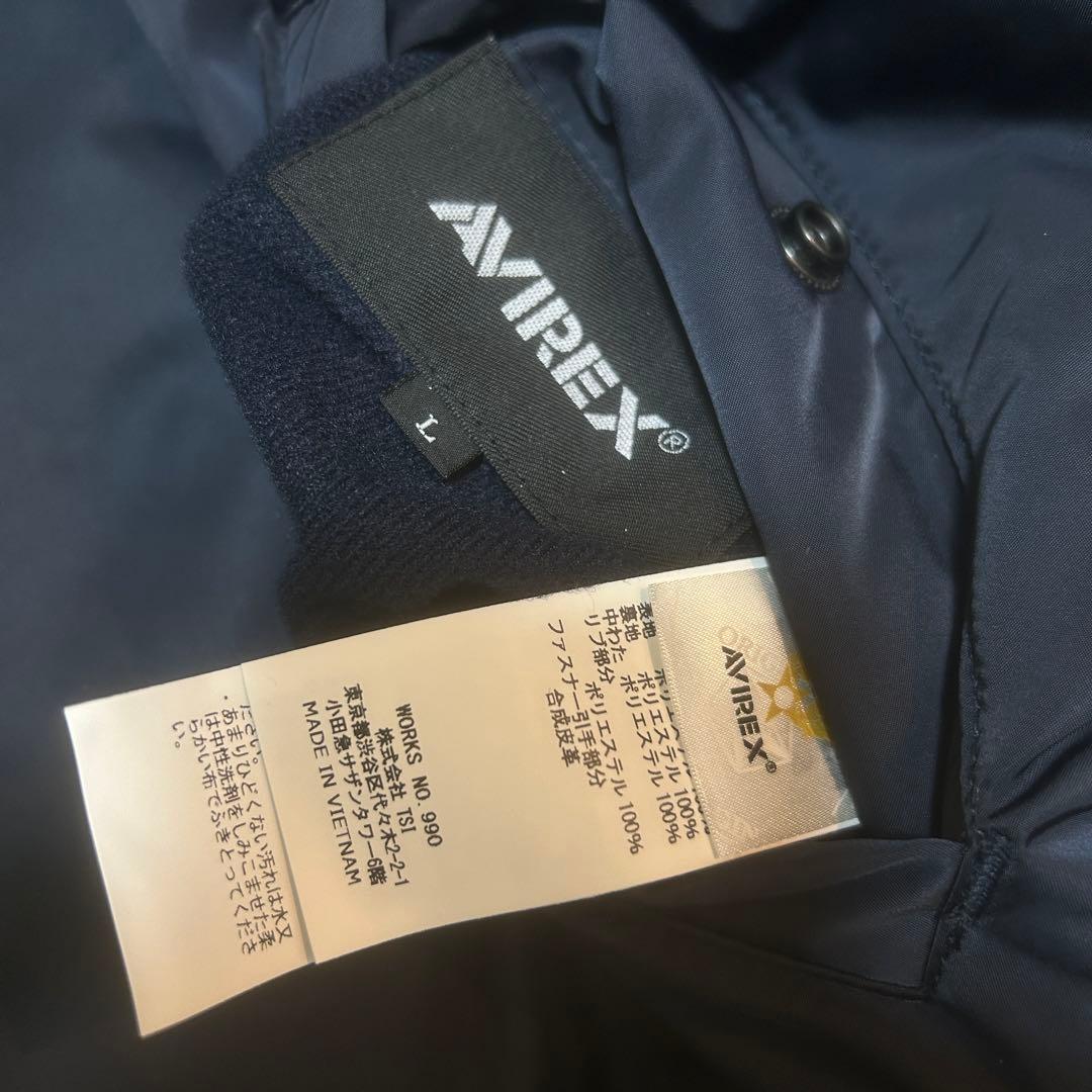 美品 AVIREX LAST CALL ピンナップガール MA-1 復刻デザイン