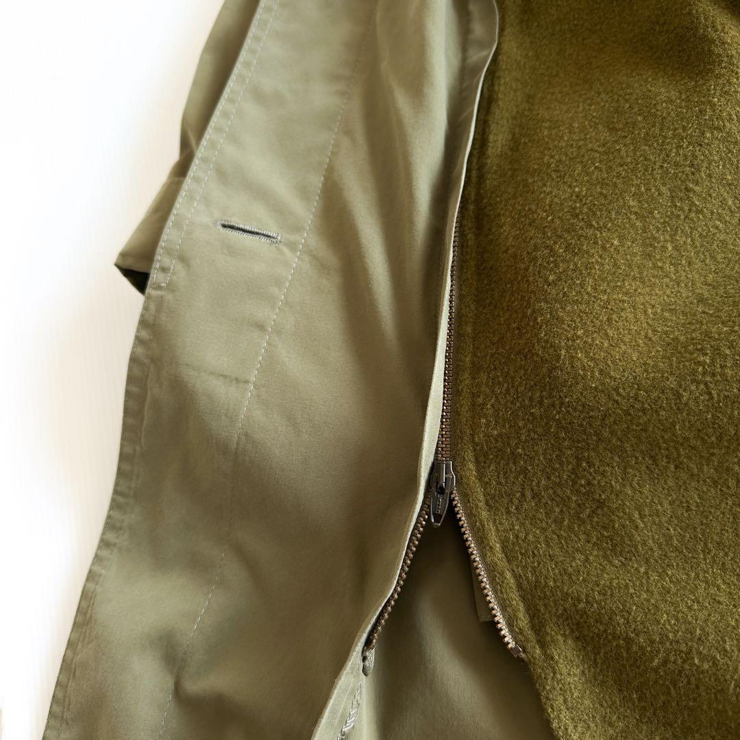 ウィークエンド マックスマーラ / ステンカラーコート カーキ ライナー付き