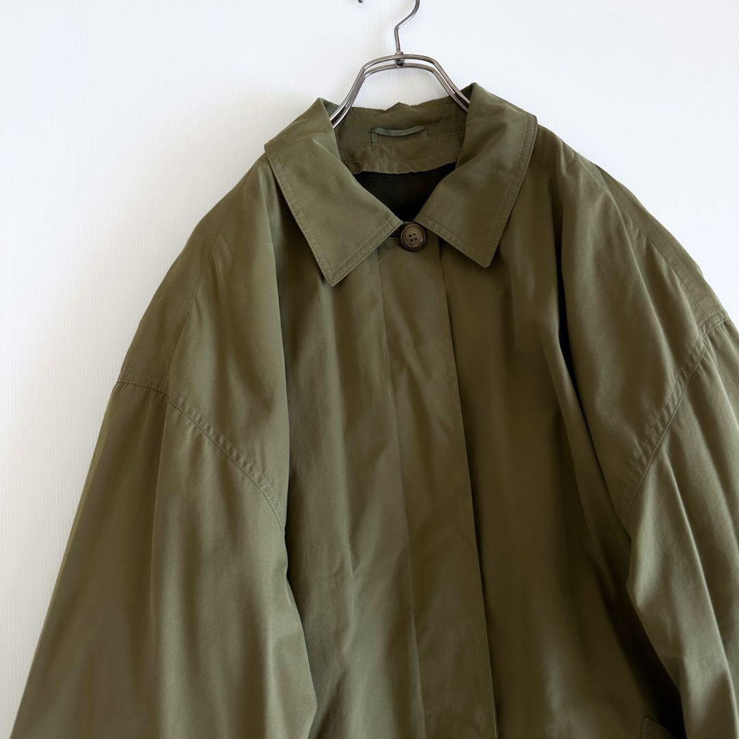 ウィークエンド マックスマーラ / ステンカラーコート カーキ ライナー付き