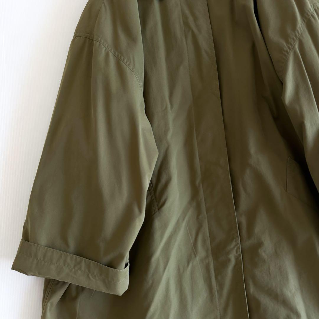 ウィークエンド マックスマーラ / ステンカラーコート カーキ ライナー付き
