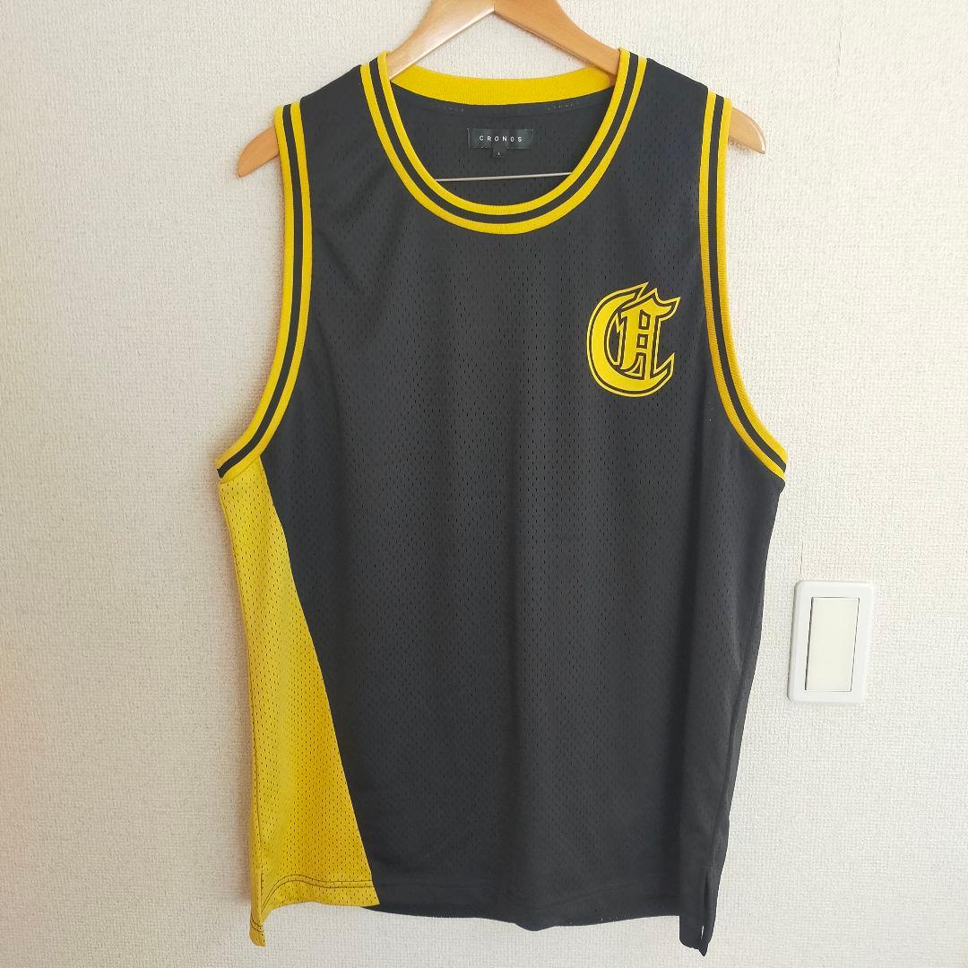 CRONOS クロノス ロゴプリント ジャージ メッシュ セットアップ