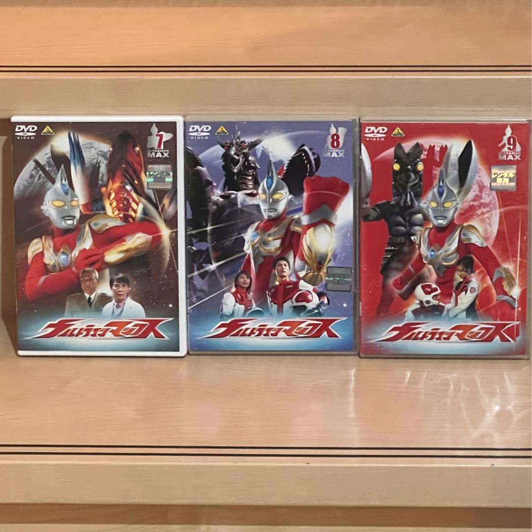 ウルトラマンマックスDVD全10巻セット&大怪獣バトルウルトラ銀河伝説DVD