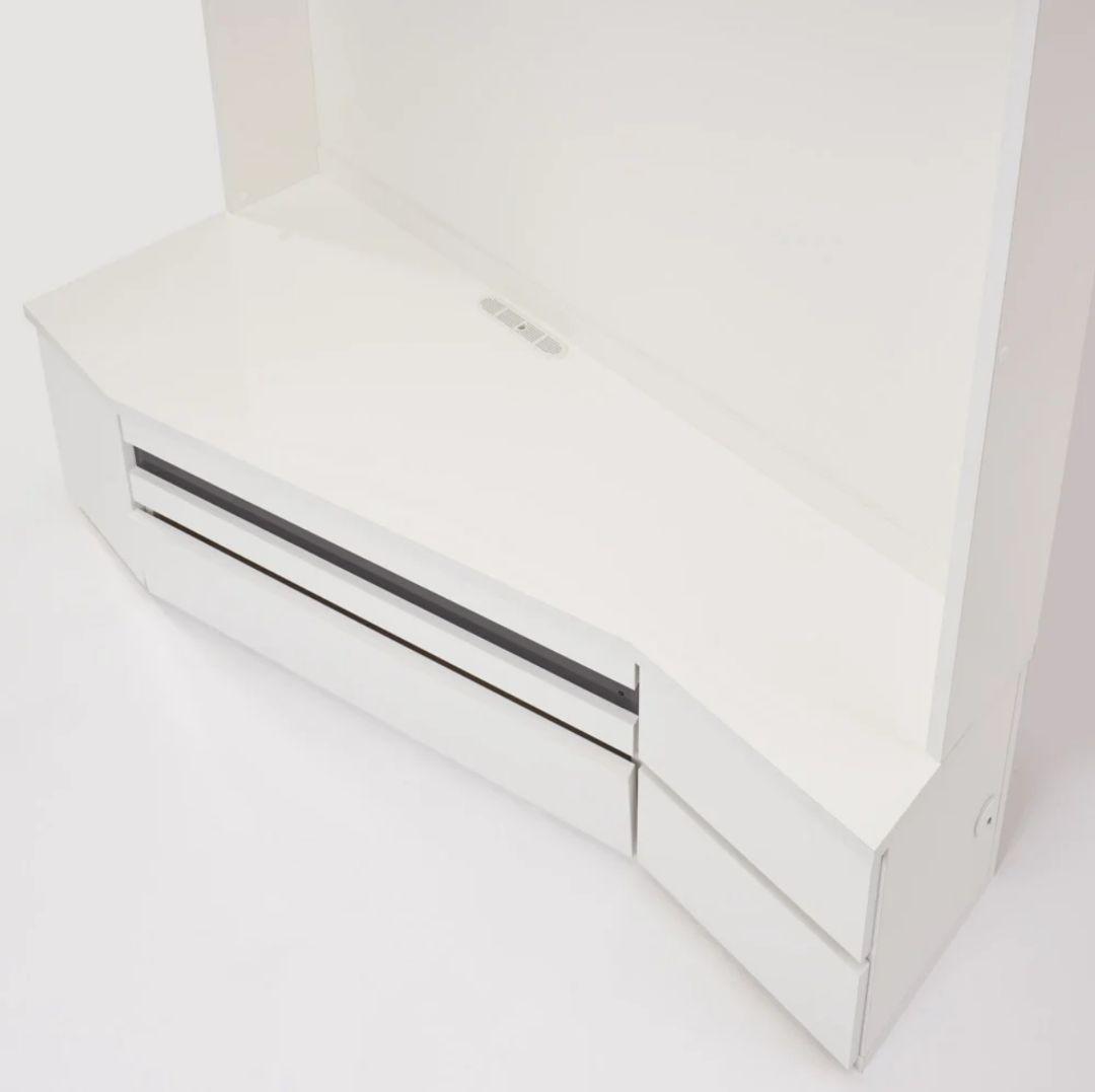 【美品・送料設置込】ディノス コーナー壁面収納 テレビボード 左壁付け(予備付)