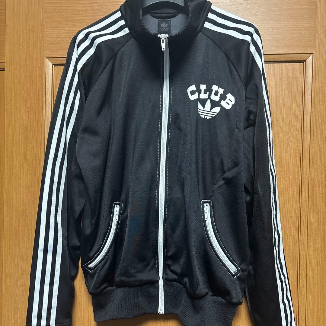 デッドストック CLUB adidas 限定ロゴジャージ Lサイズ
