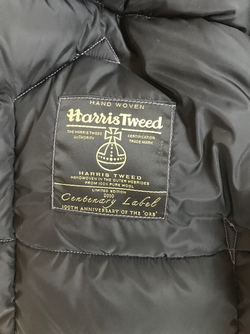 HarrisTweed ハリスツイード　ダウンベスト　ユナイテッドアローズ別注