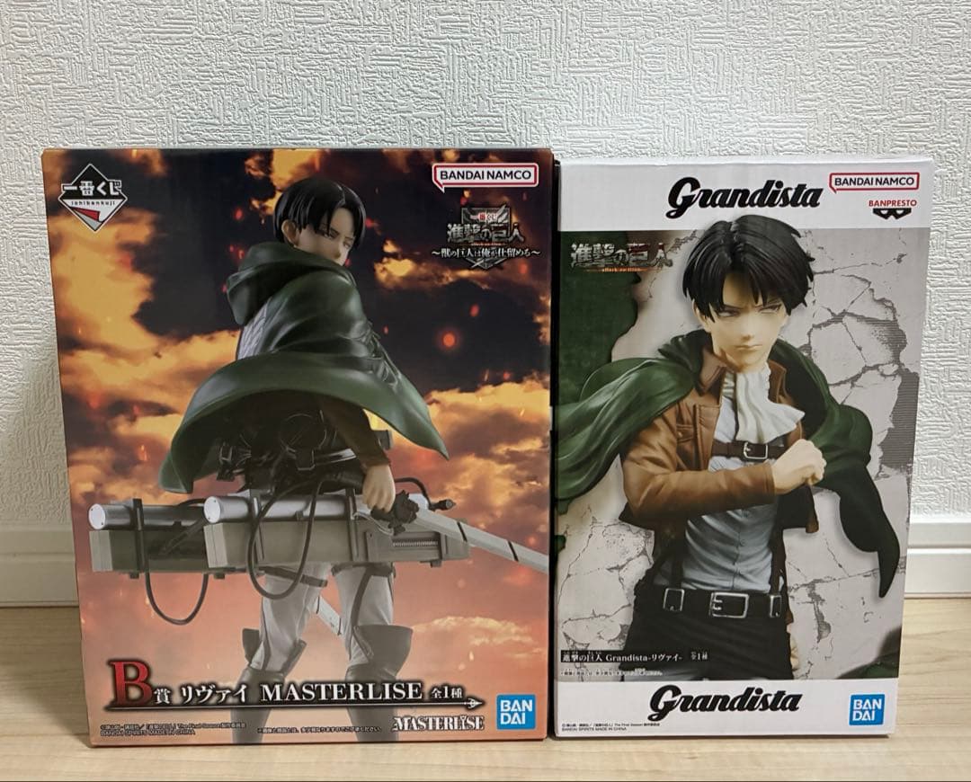 一番くじ 進撃の巨人〜獣の巨人は俺が仕留める〜 B賞リヴァイ Grandista