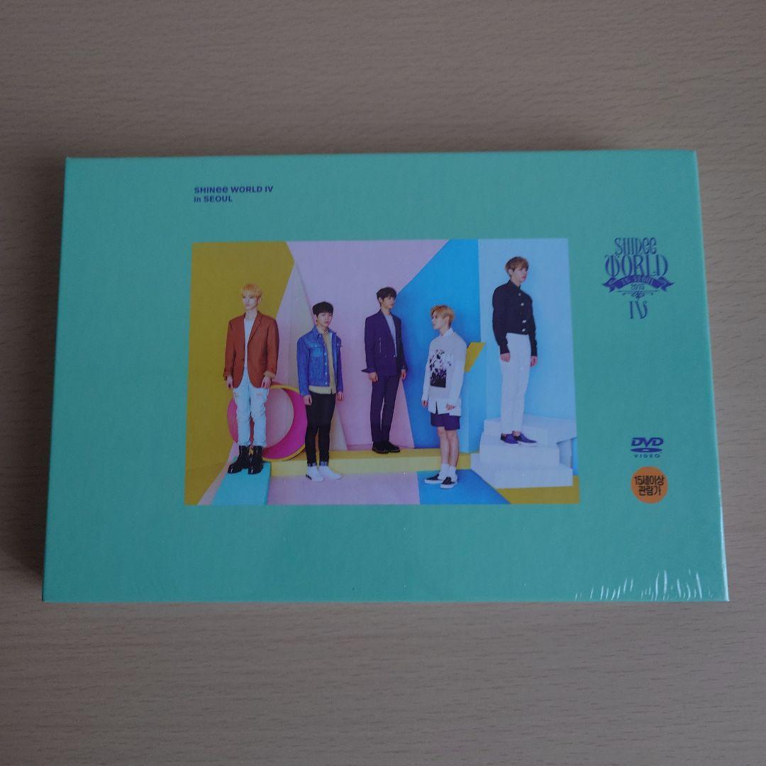 未開封 SHINee WORLD Ⅳ in SEOUL 韓国版 DVD 特典付