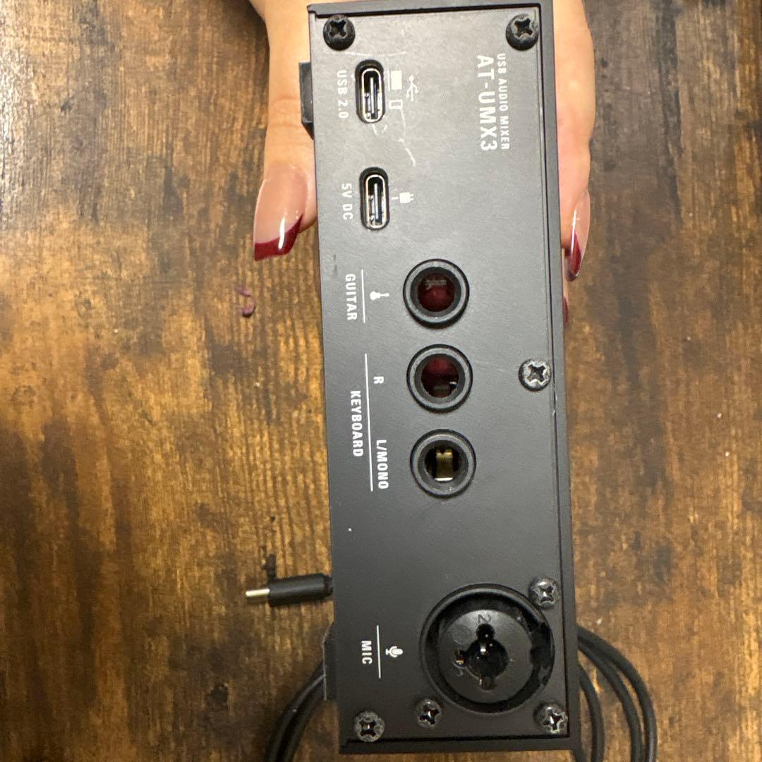 audio-technica AT-UX3 オーディオインターフェイス