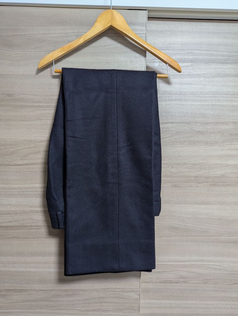 COMOL ILIGHT MELTON PIPED STEM /メルトン パンツ