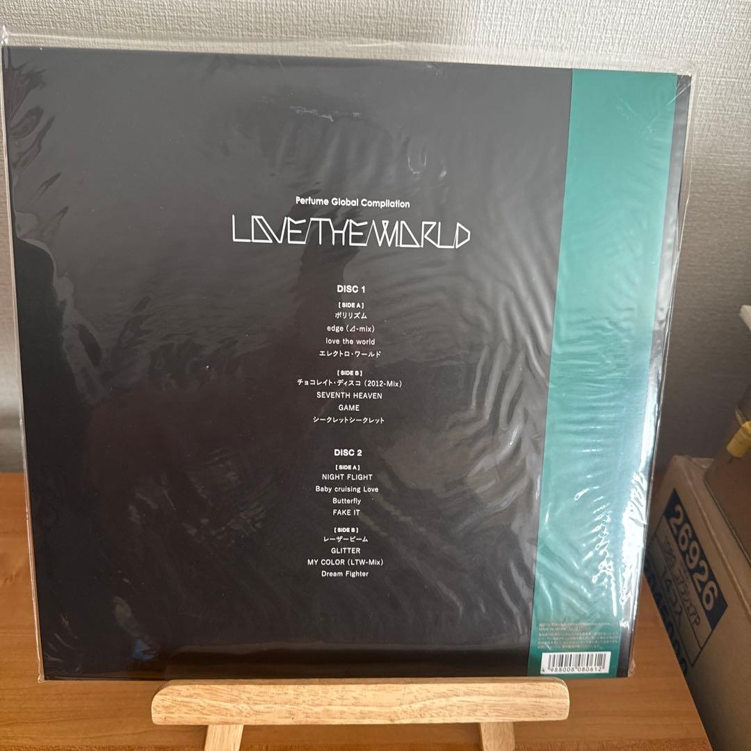 『新品保管品』Perfume LOVE THE WORLD アナログ盤2枚組