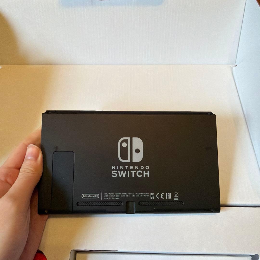 Nintendo Switch 本体　フィルム付き　Joy-Con (L)