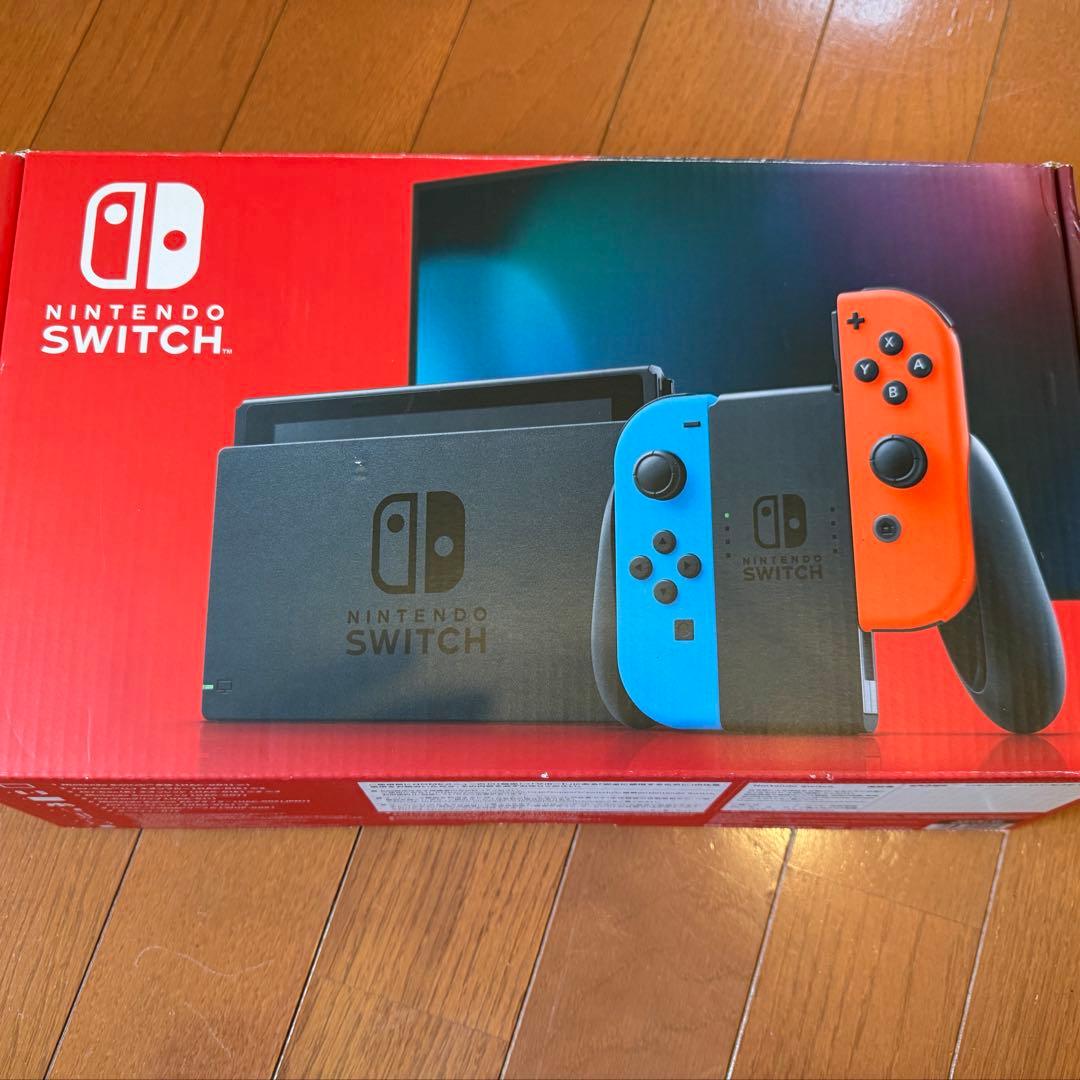 Nintendo Switch 本体　フィルム付き　Joy-Con (L)