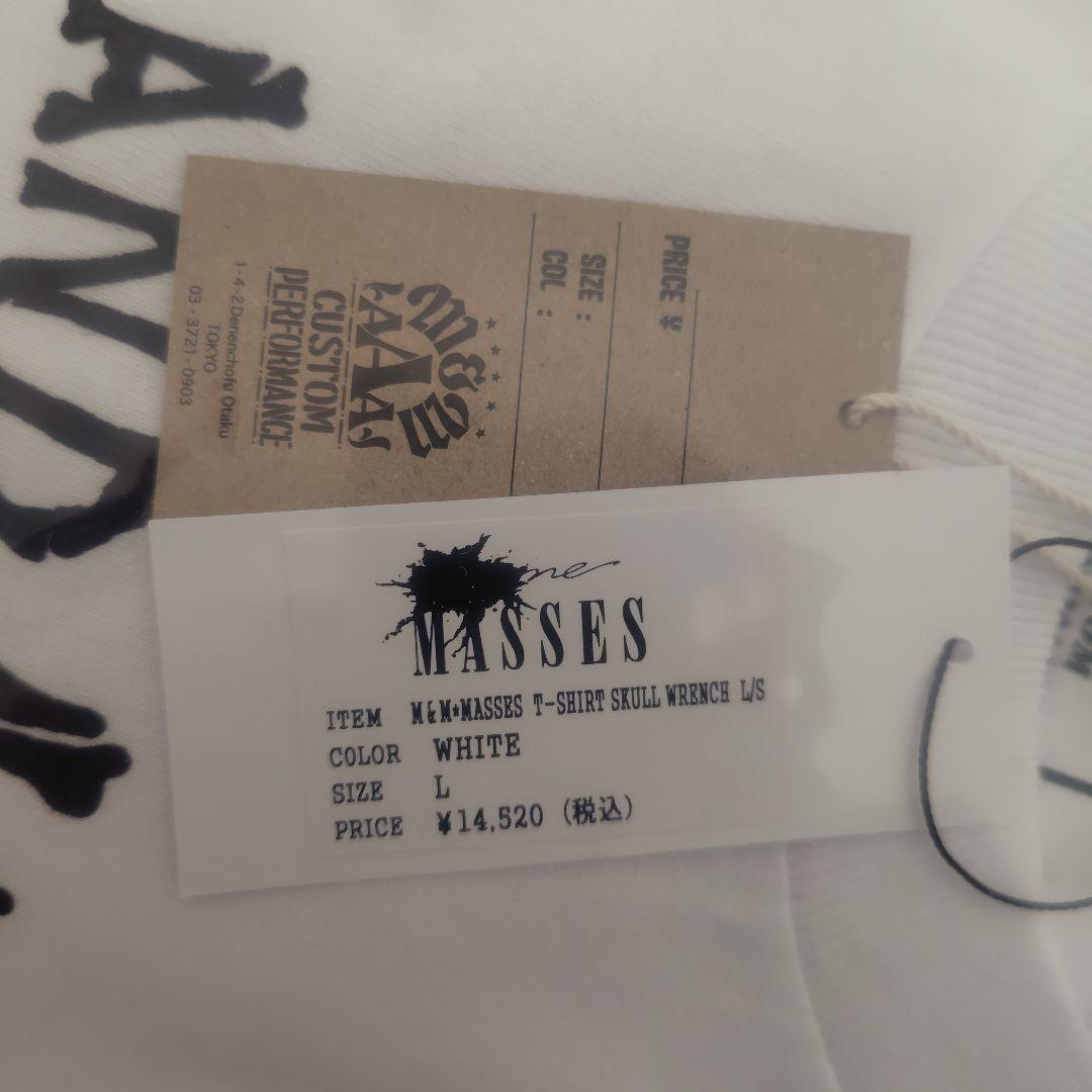 M&M×MASSES T-SHIRT SKULLWRENCH L/S ロンT