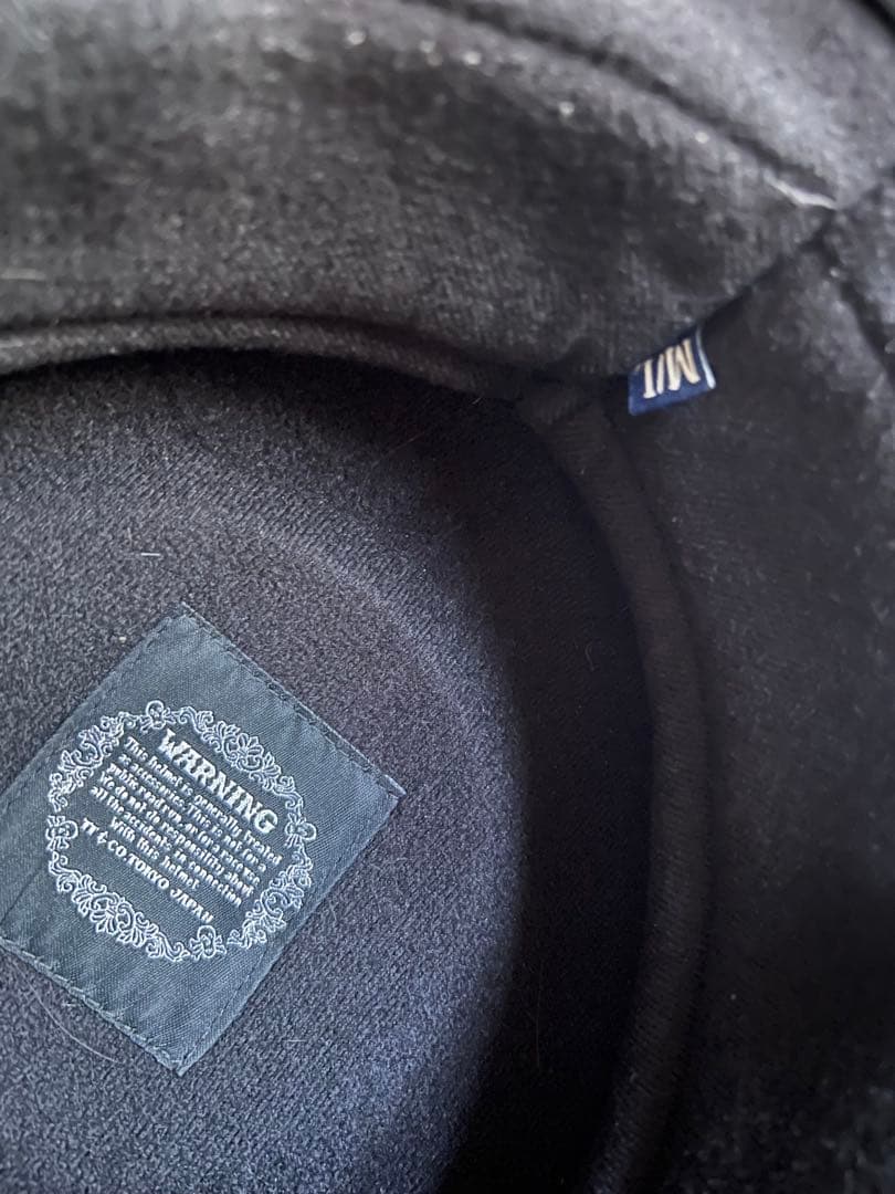 【TT&CO】ジャーマンヘルメット M/Lサイズ マットブラック