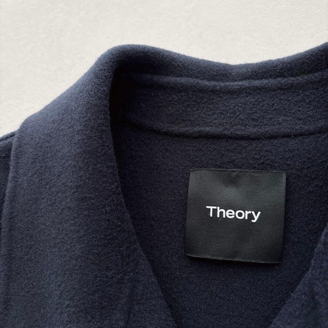 22AW セオリー　カシミヤ混ウールトレンチコート