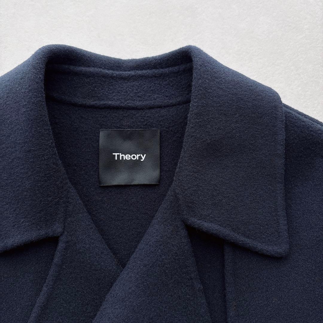 22AW セオリー　カシミヤ混ウールトレンチコート