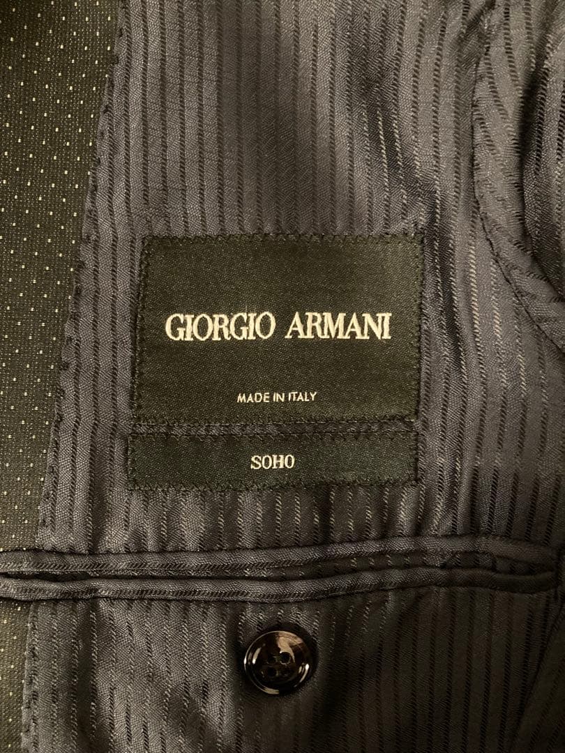 GIORGIO ARMANI ピンドットスーツ セット