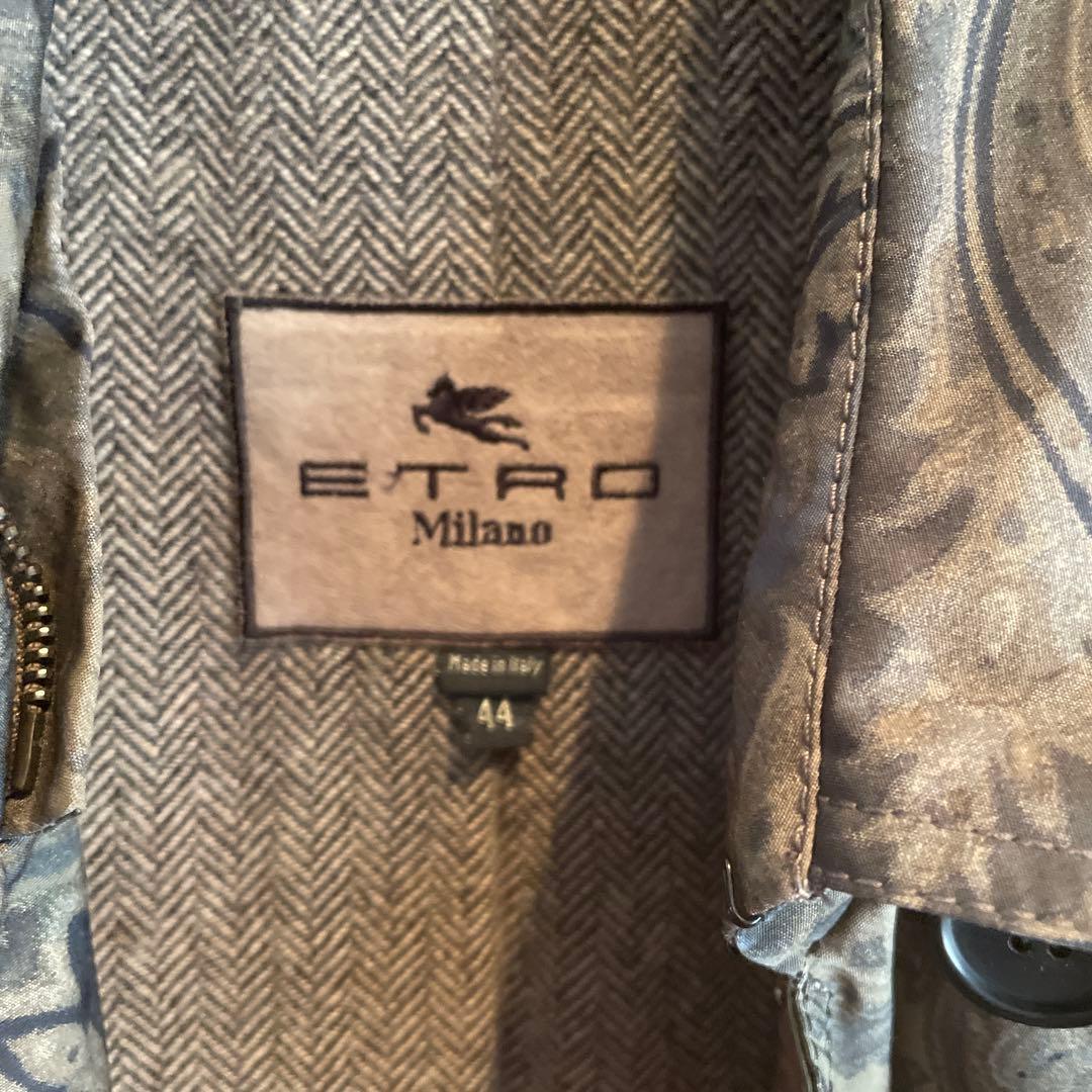エトロ　トレンチコート　44
