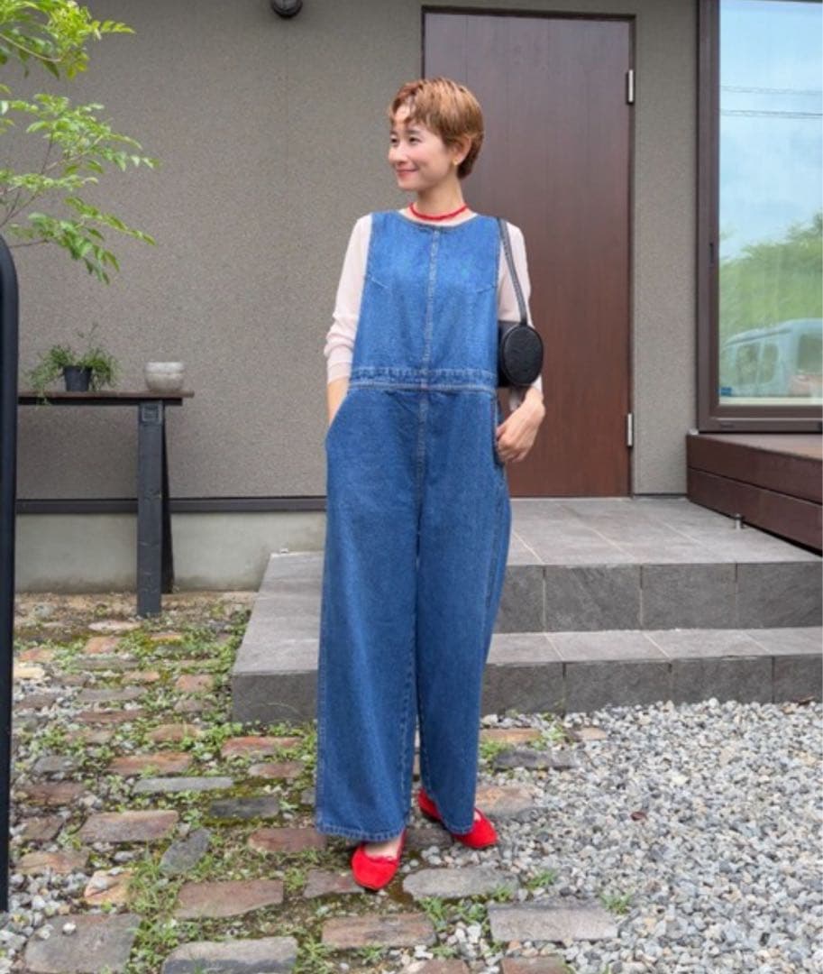 【未使用】PUAL CE CIN サロペット　アメスリサロペット　デニム