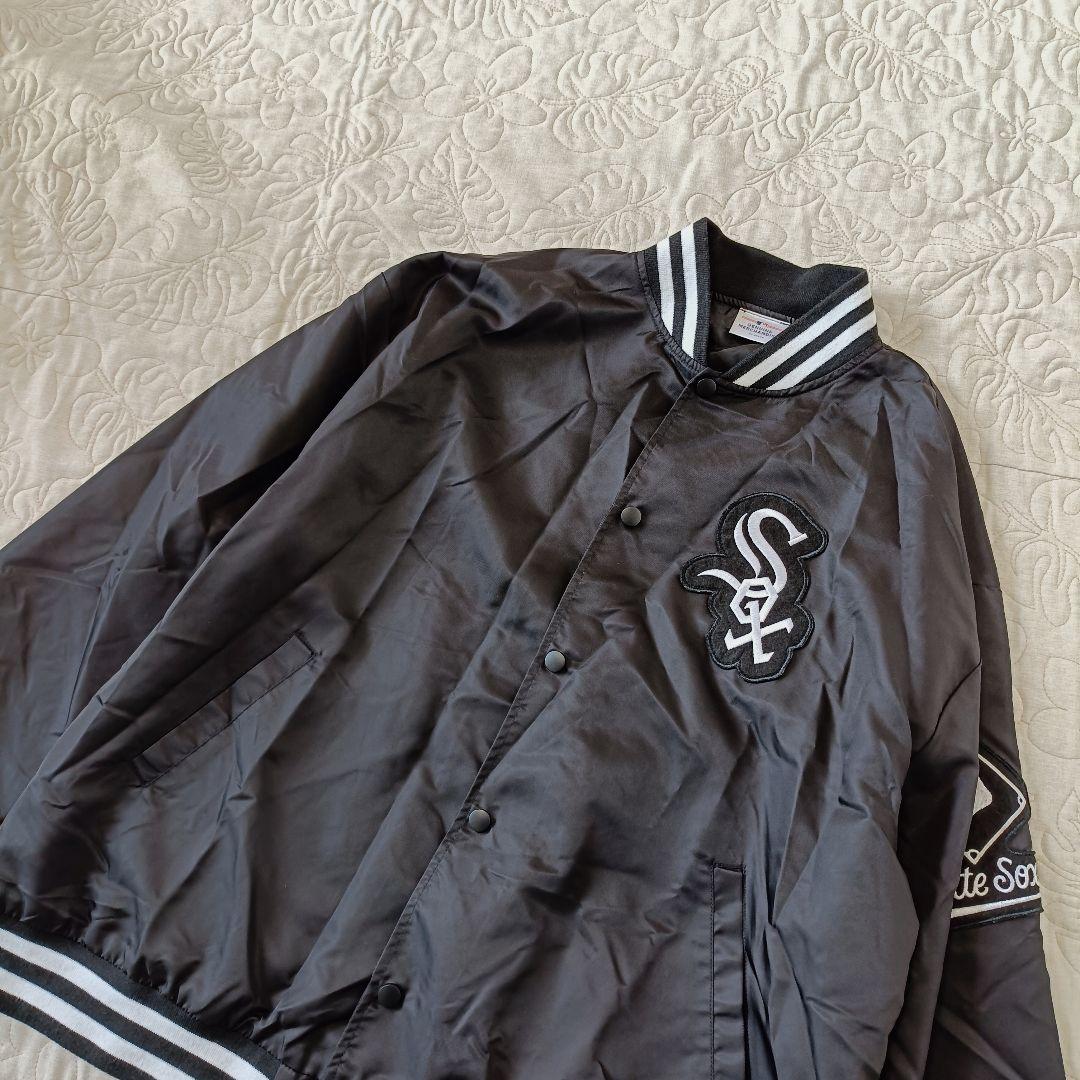 MLB シカゴホワイトソックス 刺繍 スタジャン　村上 2XL相当　ブラック
