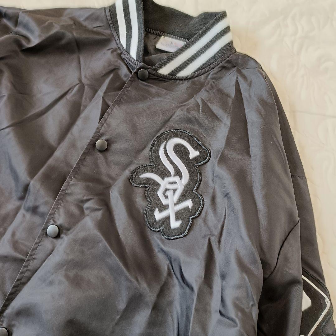 MLB シカゴホワイトソックス 刺繍 スタジャン　村上 2XL相当　ブラック