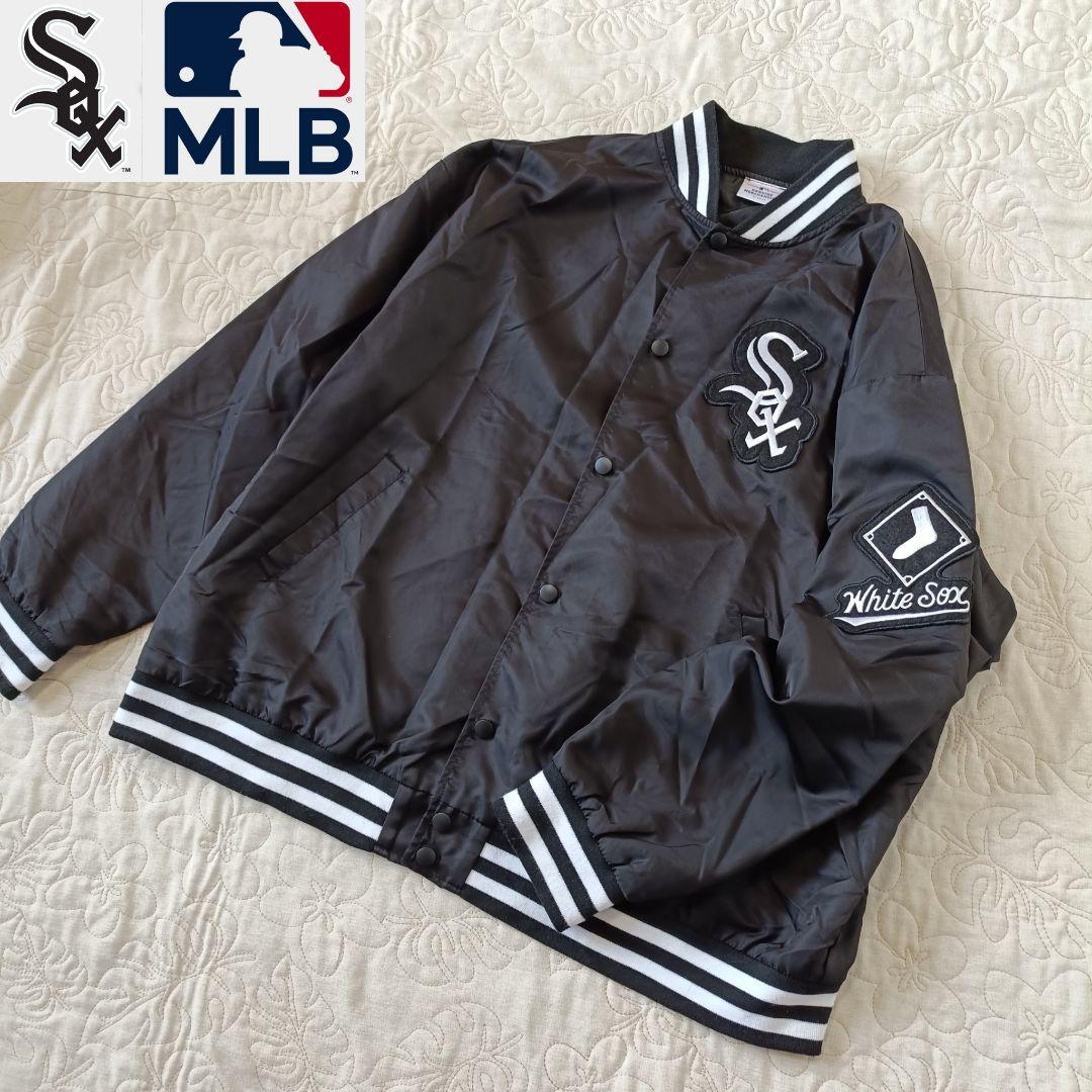 MLB シカゴホワイトソックス 刺繍 スタジャン　村上 2XL相当　ブラック