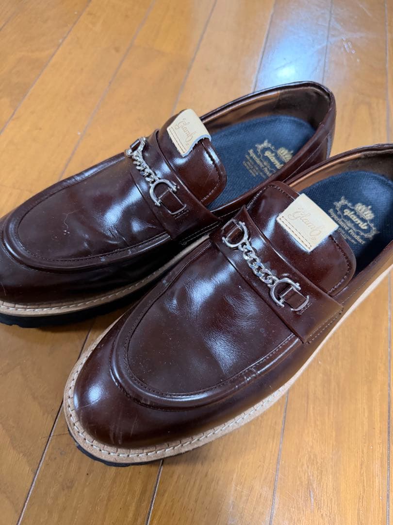 glamb タンクソールビットローファー ブラウン 箱無し ビットローファー