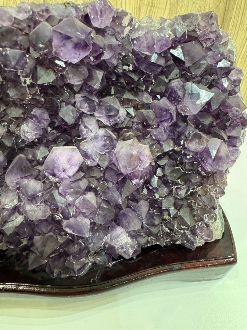 アメジスト 天然石 パワーストーン 置物 鑑賞石 インテリア 鉱物