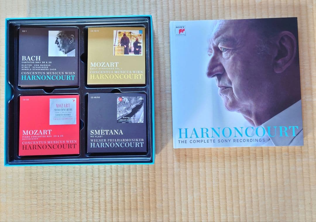 アーノンクール SONY RCA録音全集(61CD+3DVD+CD-ROM)