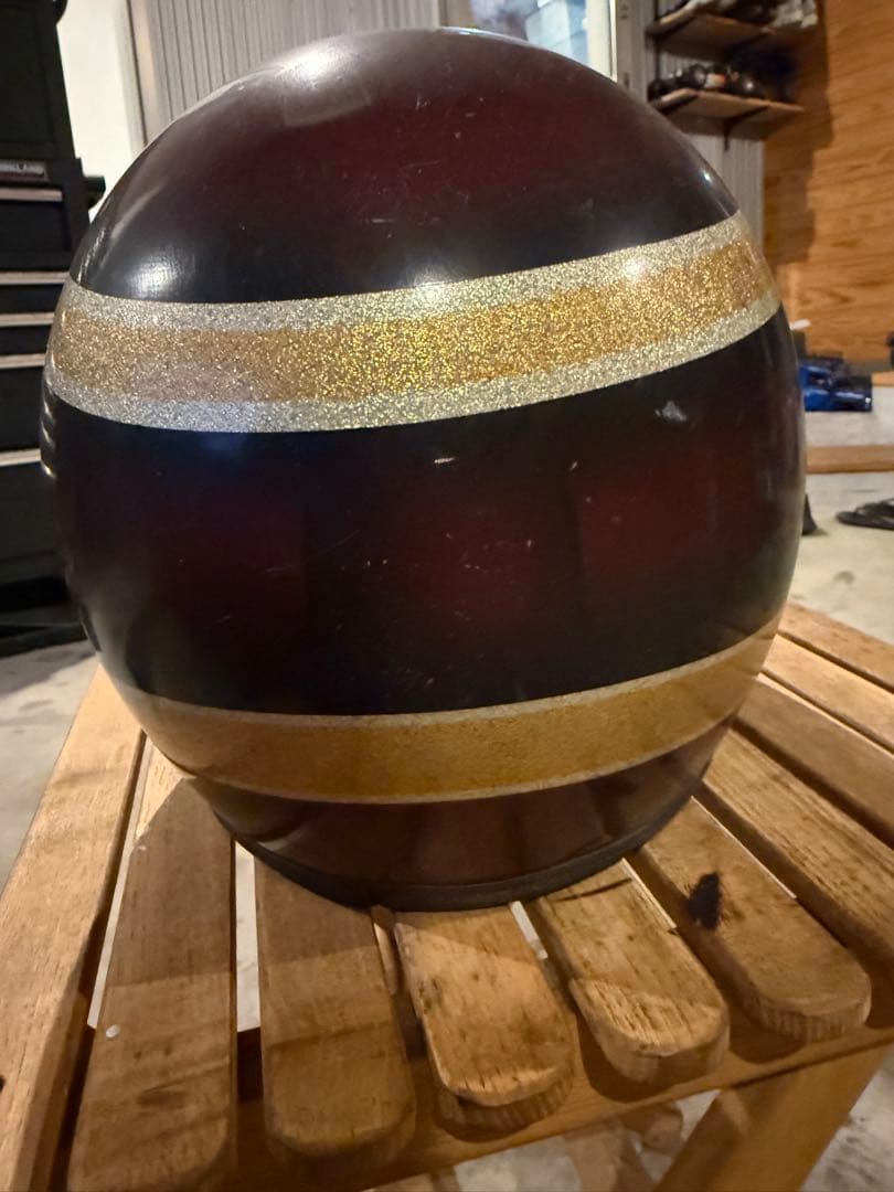 【年末年始セール】ヴィンテージ ラメヘルメット ハーレー　ショベル