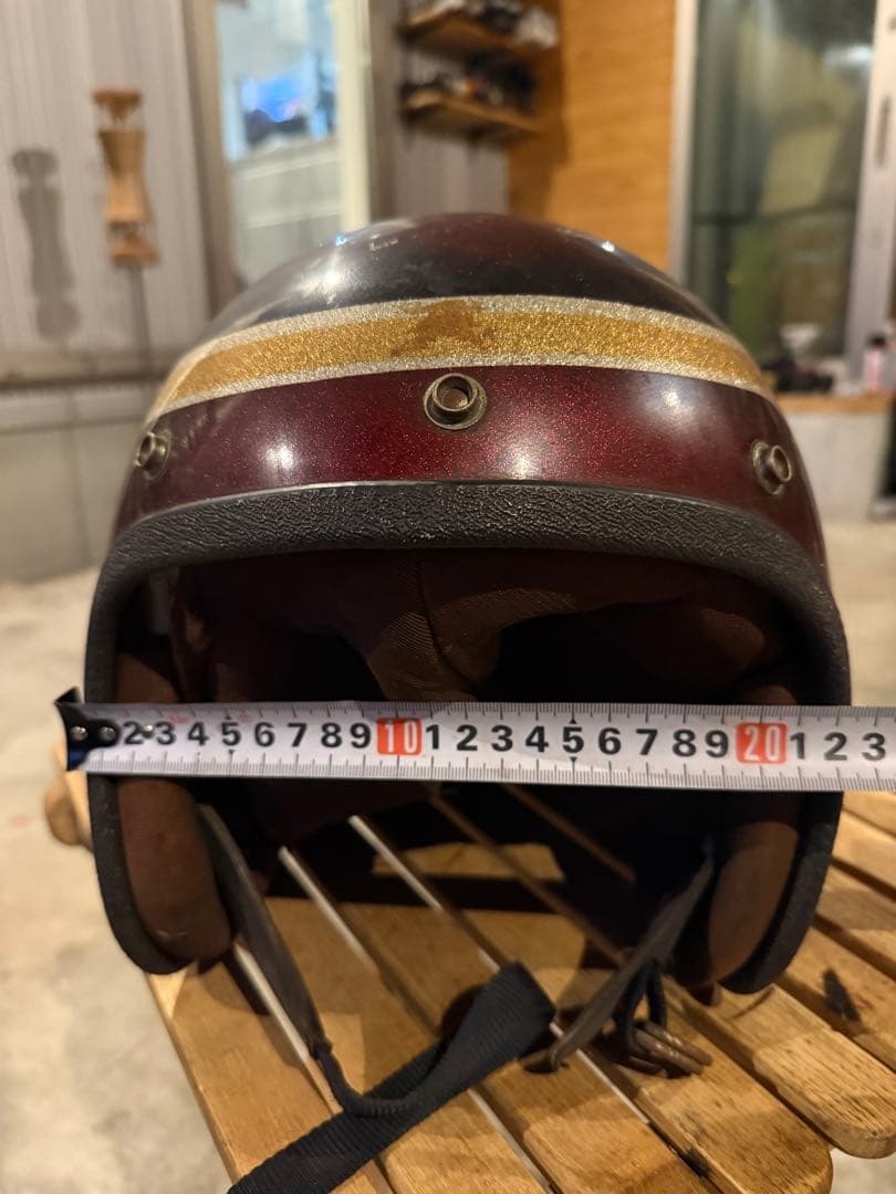 【年末年始セール】ヴィンテージ ラメヘルメット ハーレー　ショベル