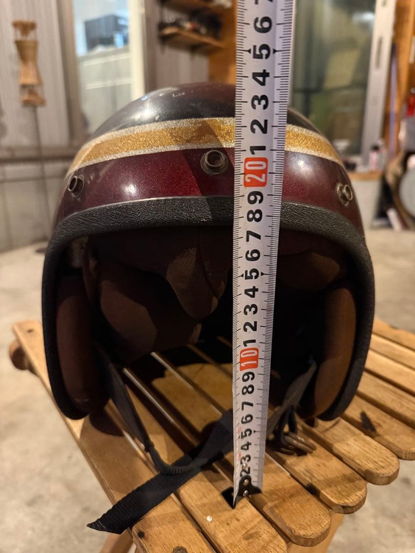 【年末年始セール】ヴィンテージ ラメヘルメット ハーレー　ショベル
