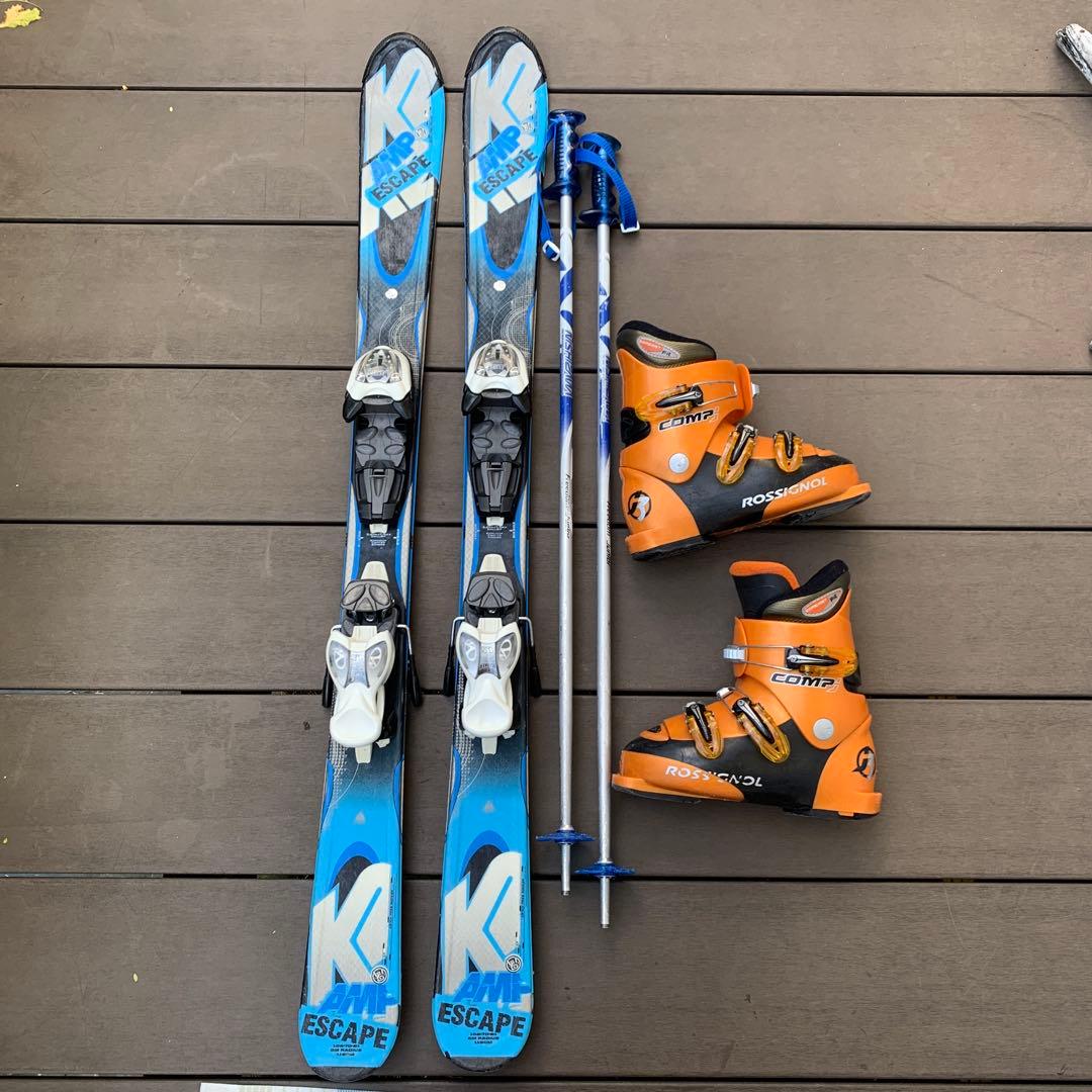 K2 Escapeスキーセット（ブーツ付き）
