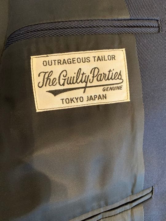 ワコマリア　ジャケット　セットアップ　ネイビー