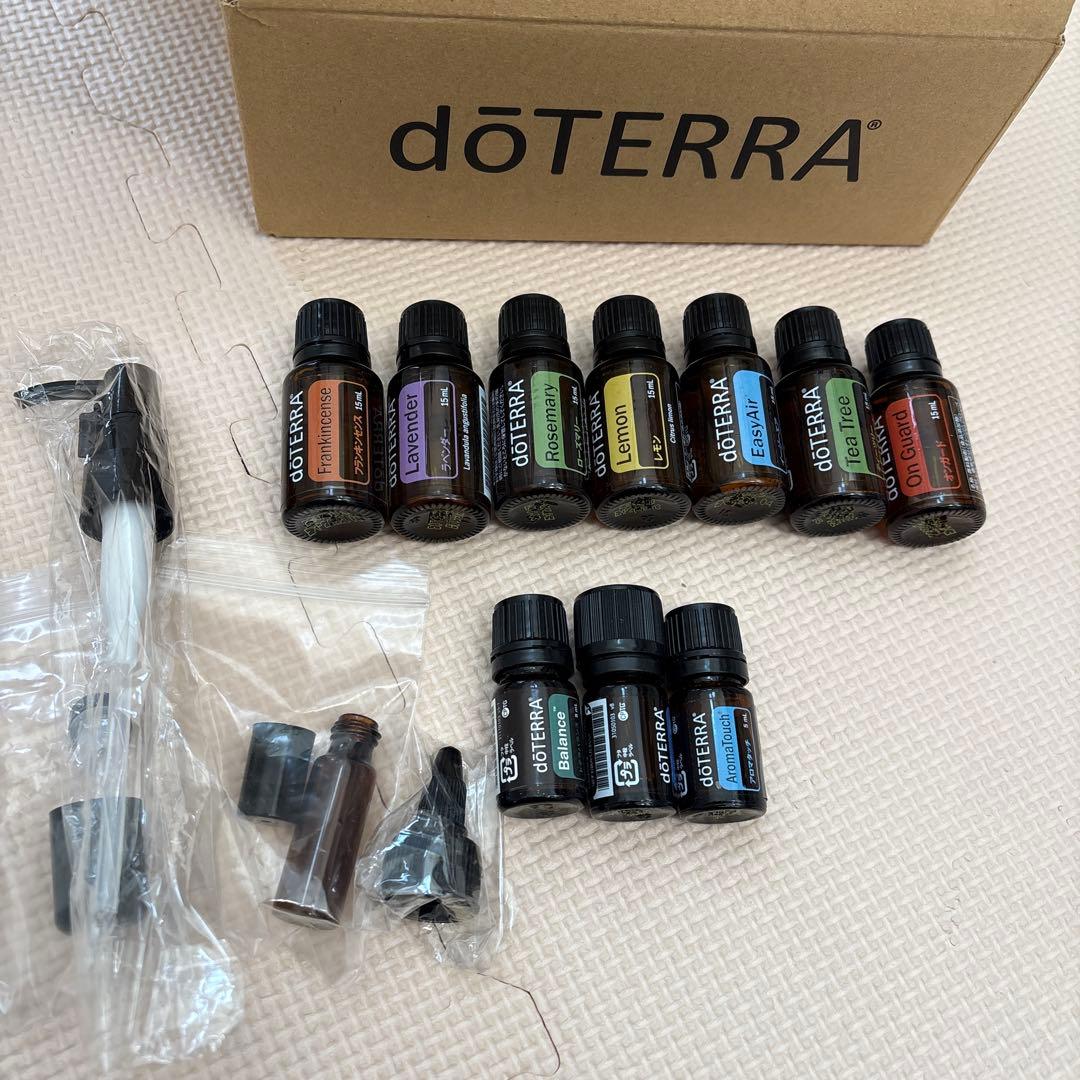 doTERRA エッセンシャルオイル 10本セット