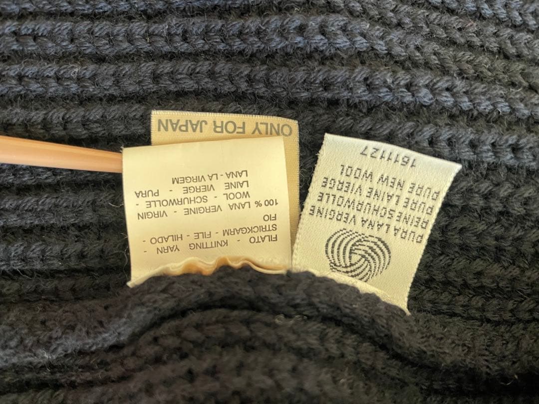 Max Mara ネイビー コート ウール