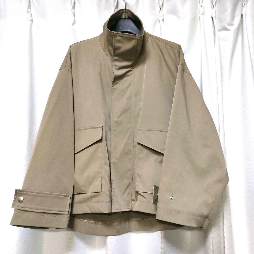 【未使用品】スピック＆スパン スタンドカラーショートブルゾン 36