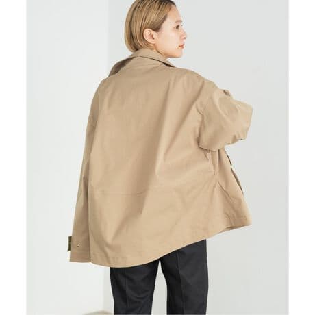 【未使用品】スピック＆スパン スタンドカラーショートブルゾン 36