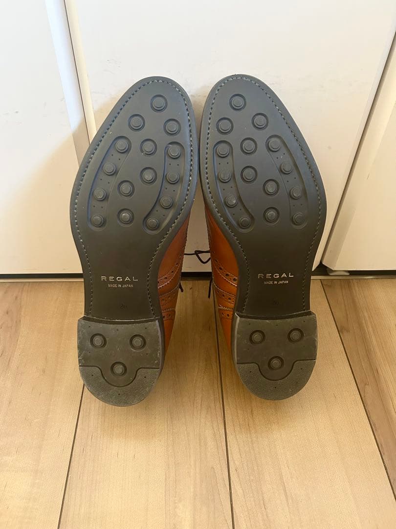 【極美品】REGAL リーガル ウイングチップ メダリオン 26cm