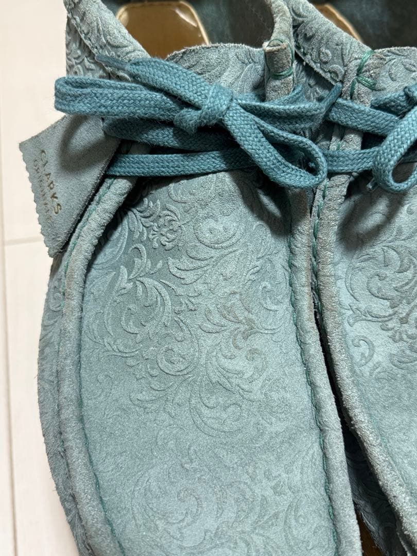 END.×Clarks OxfordFlowers WallabeeBoot