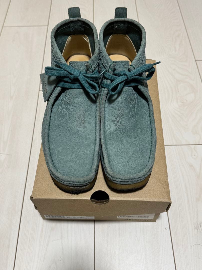 END.×Clarks OxfordFlowers WallabeeBoot