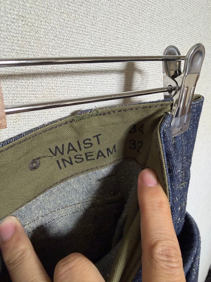 パンツ RRL Denim Monkey Cargo Pants