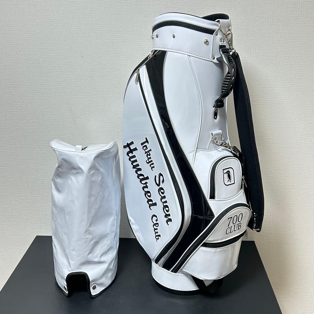 渋野日向子 直筆サイン入り キャディバッグ 9.5型 700 CLUB