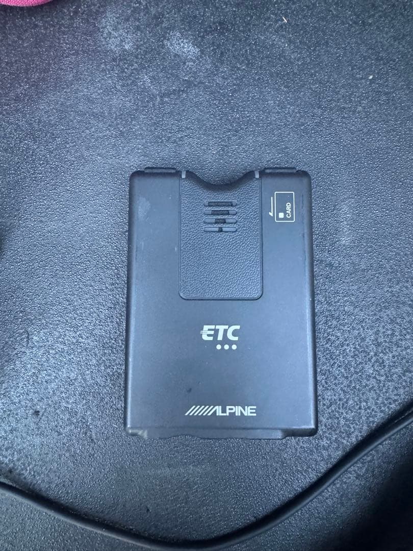 ALPINE ETC車載器 HCE-B063 12V