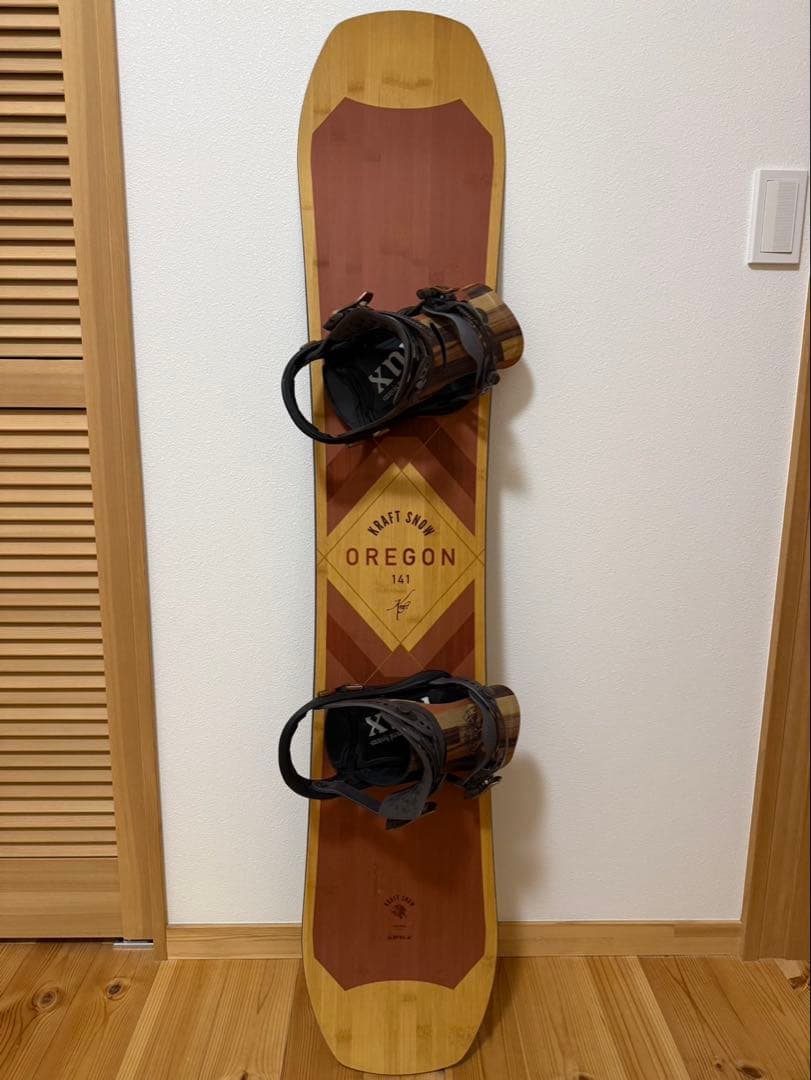 Kraft  Oregon 141 スノーボード ビンディング付き