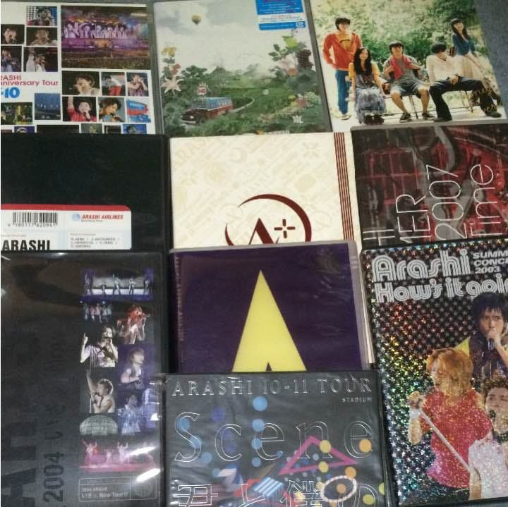 嵐DVD10枚セット