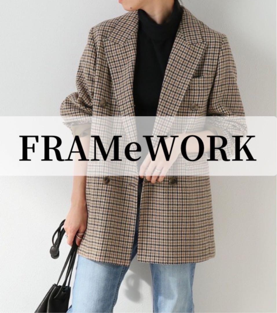 フレームワーク【COUTURE DADAM】オーバーサイズダブルジャケット