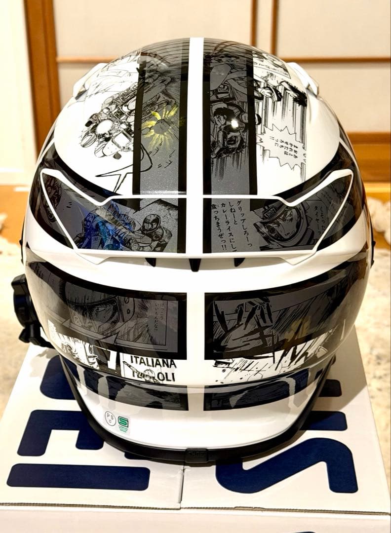 【極美品】SHOEI Z-8 バリバリ伝説 Lサイズ　ミラーシールド、インカム